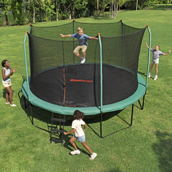 Батут пружинный с защитой BESTWAY Xtreme Air, 427х286 см, до 113кг, изображение 13