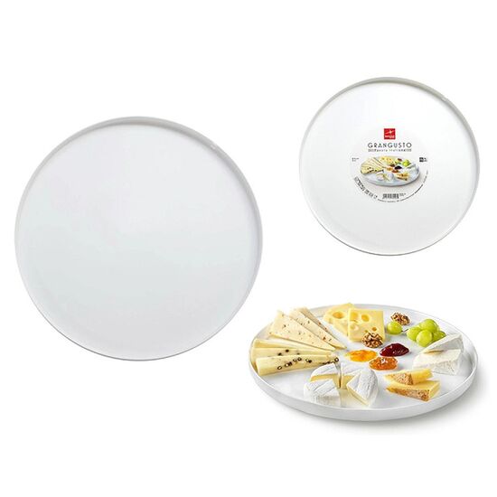 Тарелка сервировочная Grangusto, 32см, белая, стеклокерамика, изображение 2