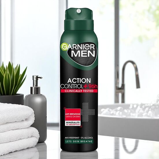 Deodorant spray GARNIER pentru barbati Action Control 150 ml