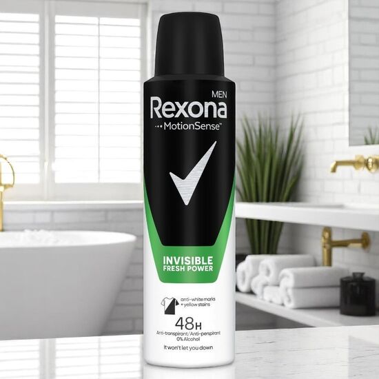 Antiperspirant REXONA Deo Men Invisible Fresh Power 150 ml