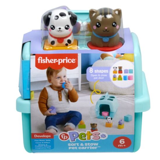 Jucarie de sortare a formelor FISHER PRICE „Transportor de animale”, 6 image