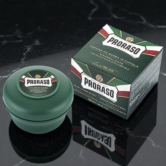 Мыло для бритья PRORASO(банка) освежающее, 150 мл