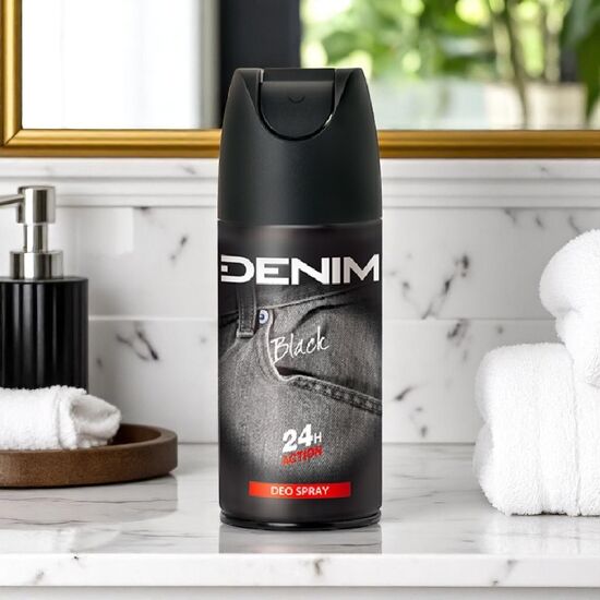Дезодорант DENIM Black, спрей, 150 мл