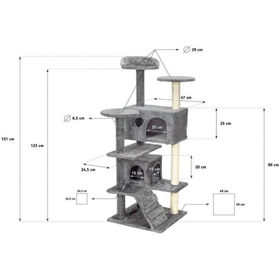 Ansamblu pentru pisici FUNFIT 1608, 3 image