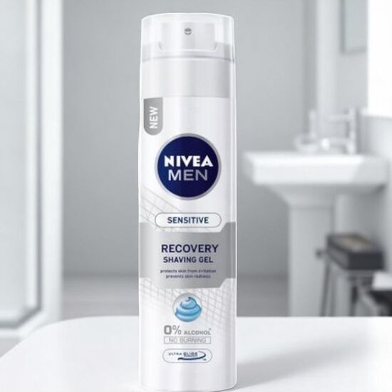 Гель для бритья NIVEA Sensitive Recovery 200 мл