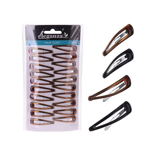 Set agrafe pentru par Elaganza Prinzator, 4.8 cm, 20 buc