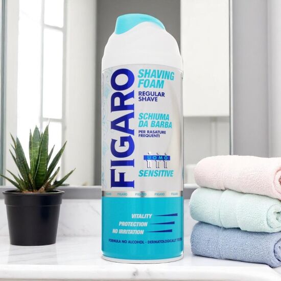Пена для бритья FIGARO Sensitive, 400 мл
