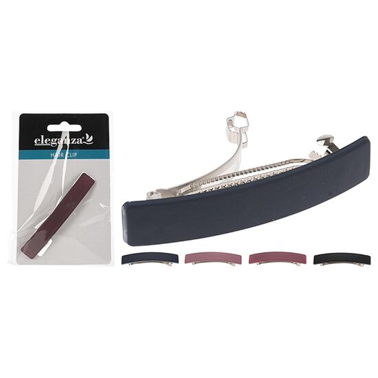 Agrafa pentru par Eleganza, 9х1.5 cm, plastic
