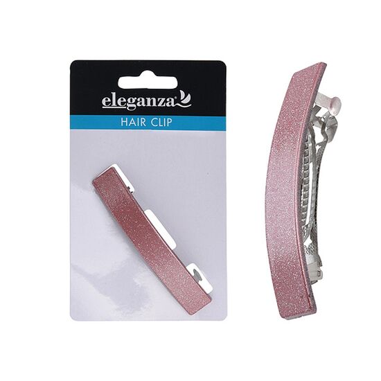 Agrafa pentru par Eleganza, 9х1.5 cm, cu luciu