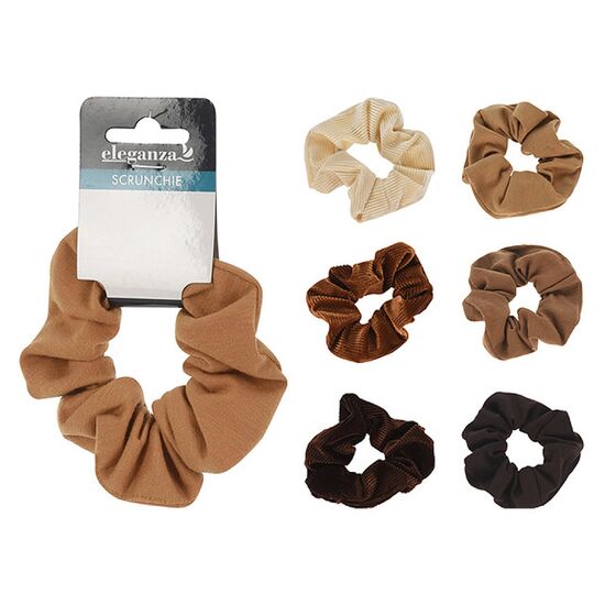 Elastic pentru par Eleganza, textil, voluminos, 10 cm