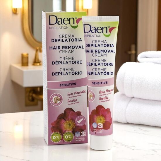 Crema depilatoare DAEN Rose, 125 ml