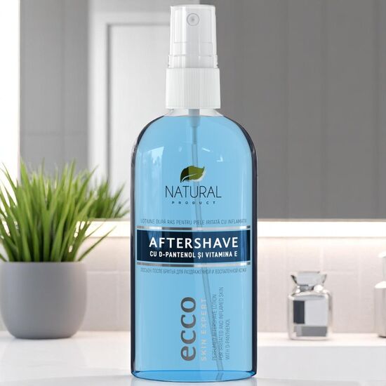 Sprey dupa ras ECCO, pentru piele iritata, cu D-pantenol si vitamina E, 100 ml