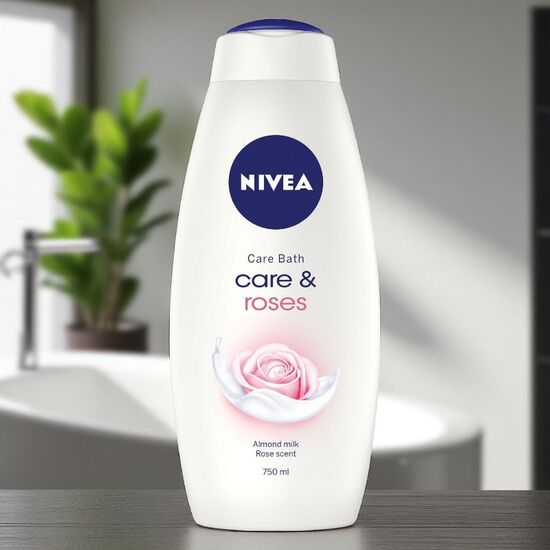 Гель для душа NIVEA Care & Roses, 750 мл