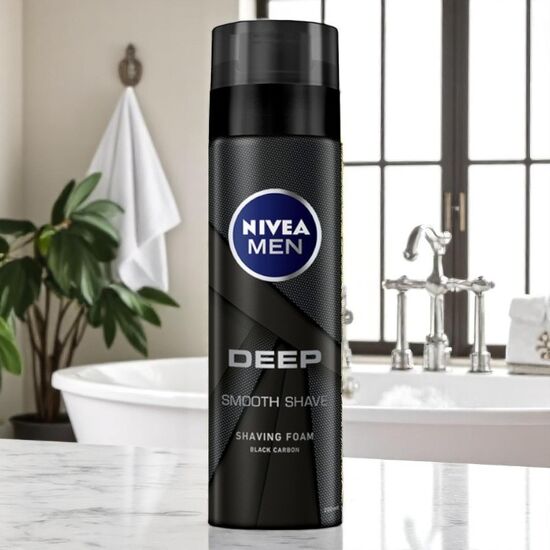 Пена для бритья NIVEA Deep, 200 мл