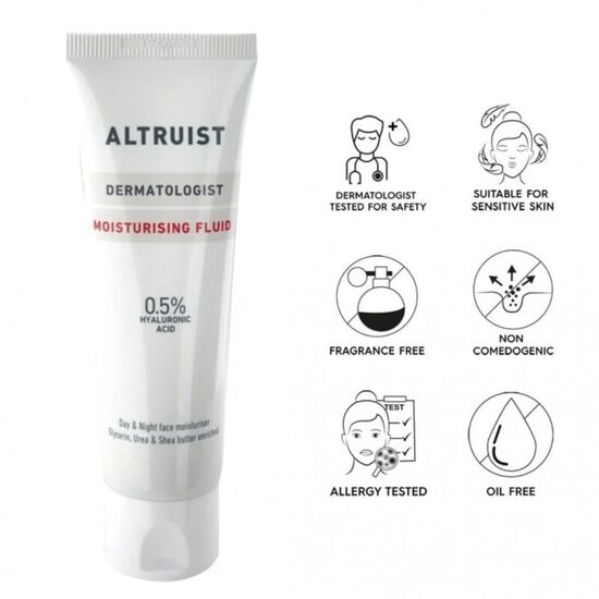 Fluidul hidratant ALTRUIST Moisturising Fluid, 0.5% Hyaluronic Acid, 50ml, 2 image