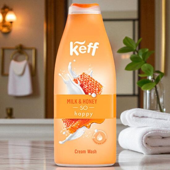 Гель-молочко для душа KEFF Milk&Honey, 700 мл
