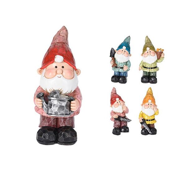 Figurina ProGarden Pitic cu instrument, 15 cm, 4 tipuri