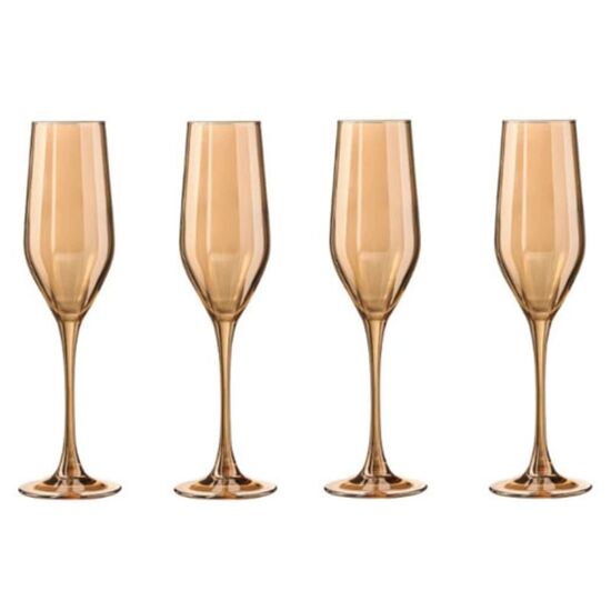 Set pocale spumant LUMINARC GOLDEN HONEY, 160 ml, 4 buc, 3 image