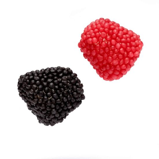 Мини жевательные конфеты THE GOMMYS FACTORY с ароматом ежевики, 80 г, изображение 3