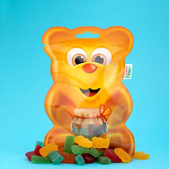 Мини жевательные конфеты THE GOMMYS FACTORY мишки, 80 г, изображение 2