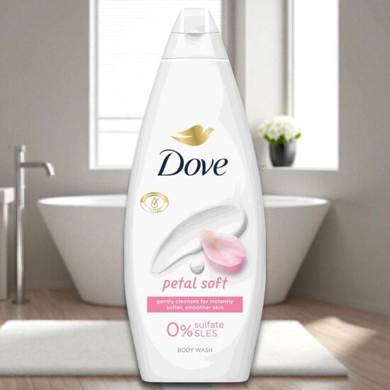 Гель для душа DOVE Petal Soft, 720 мл