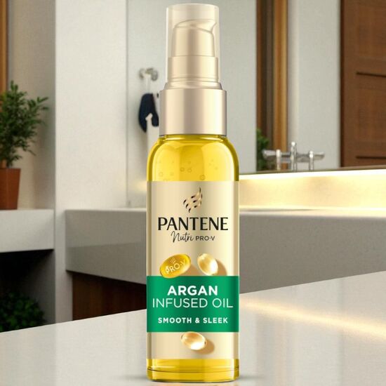 Масло для волос PANTENE Smooth&Sleek, 100 мл