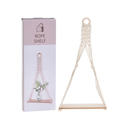 Raft suspendabil H&S, mdf natural, 30х10х60 cm