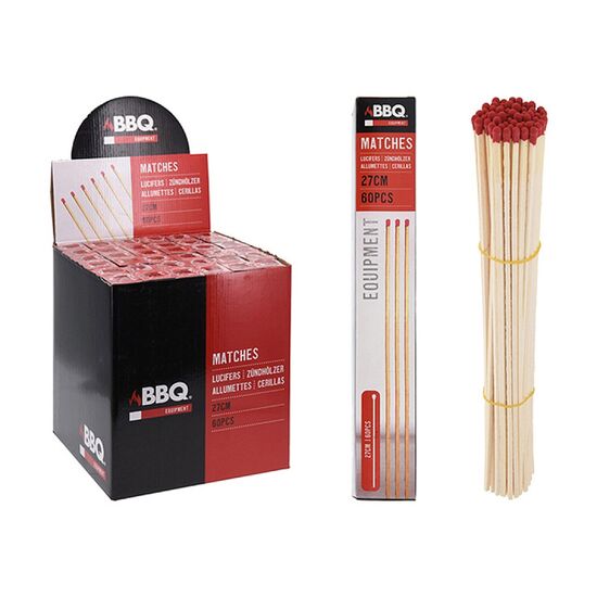 Спички каминные BBQ, 27 см, 60 шт, изображение 2
