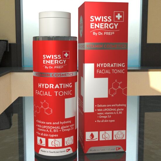 Тоник для лица SWISS ENERGY Vitamin Cosmetics, увлажняющий, 100 мл