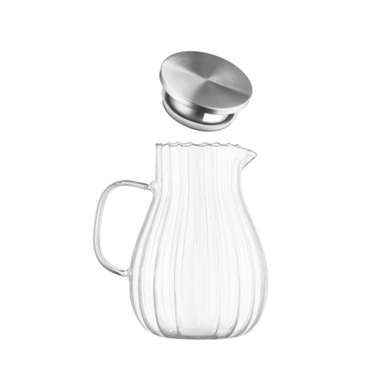 Urcior cu capac ARDESTO Iceberg, 1500 ml, transparent, 4 image