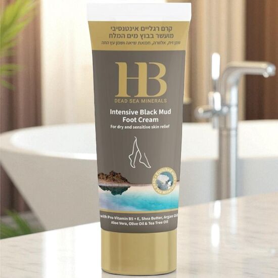Crema de picioare HEALTH&BEAUTY cu namol din marea moarta, 200 ml