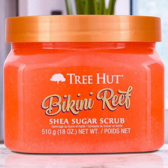 Scrub pentru corp TREE HUT, cu zahar, bikini reef, 510 g
