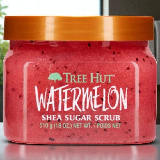 Scrub pentru corp TREE HUT, cu zahar, pepene verde, 510 g