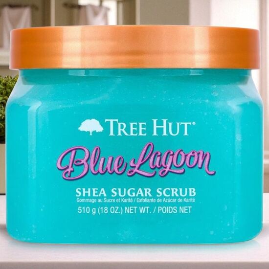 Scrub de corp TREE HUT Blue Lagoon Sugar Scrub, 510g