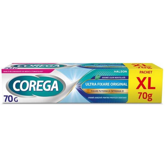 Crema adeziva COREGA Ultra fixare pentru proteza dentara, 70 g
