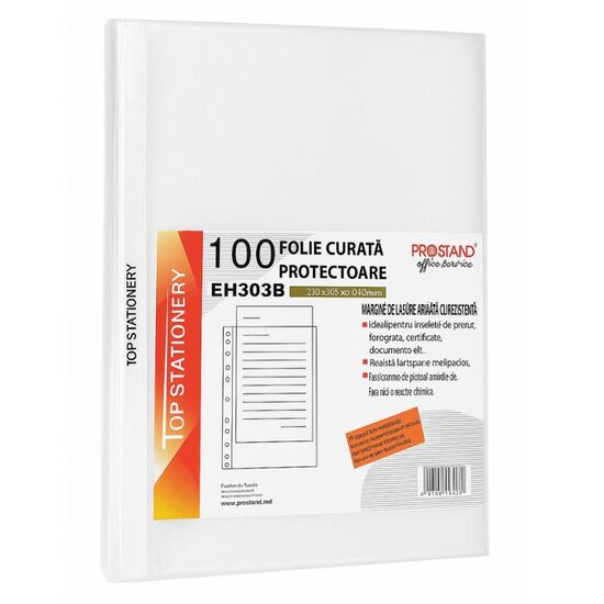 Folii de protectie PROSTAND A4, 40 mkm,100 buc, mate, 2 image