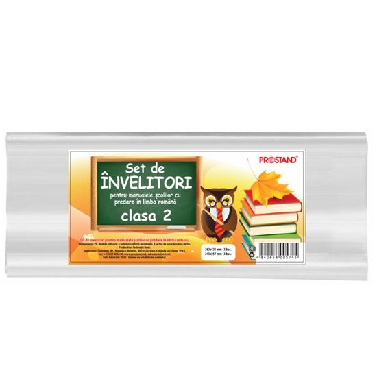 Invelitori PROSTAND pentru carti 2 cl.