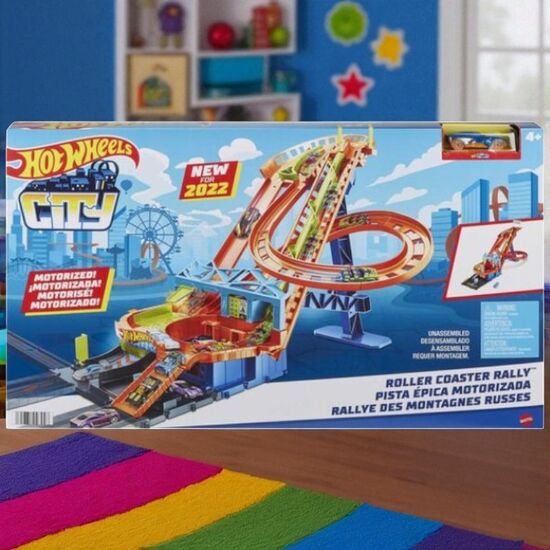 Set de joc HOT WHEELS Roller Coaster Rally, 2 image