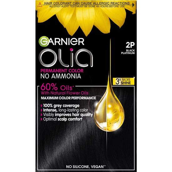 Краска для волос GARNIER OLIA Full Kit 2P Интенсивный черный, изображение 2