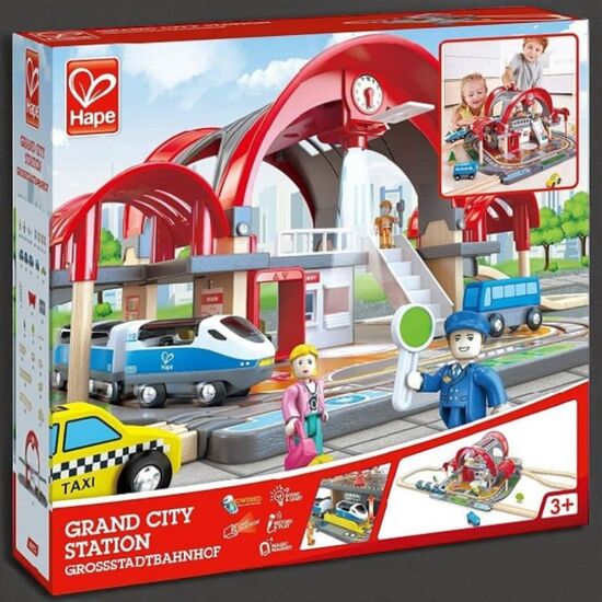Игровой набор HAPE Станция Гранд Сити, 3+