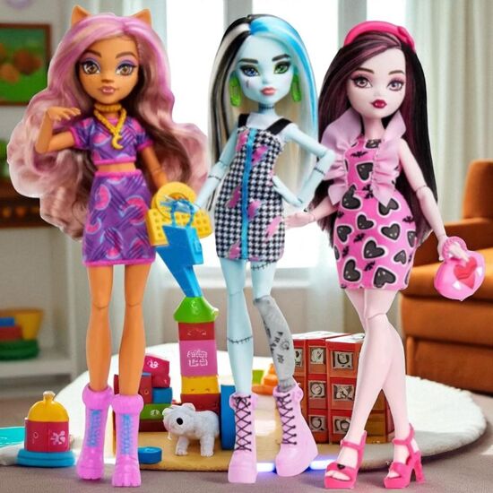 Papusa Barbie MATTEL Monster Hight, asortiment