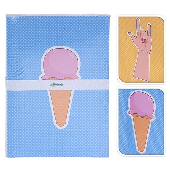 Set carnete de notite FREE&EASY 25X17.5 cm, 80 foi,2 unit
