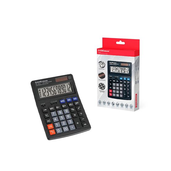 Calculator ERICHKRAUSE DC-4512 Classic, Negru