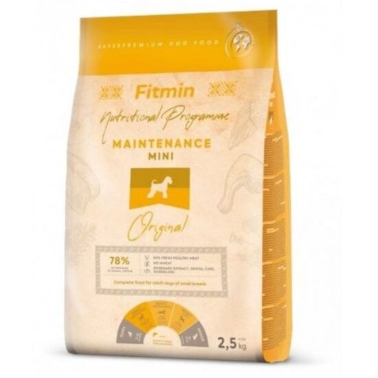Сухой корм FITMIN dog mini maintenance, 2.5 кг