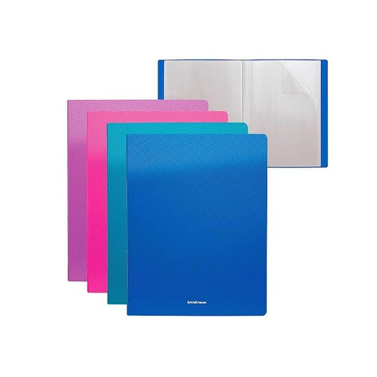 Mapa A4 cu 40 folii ERICHKRAUSE Vivid, plastic, 4 culori