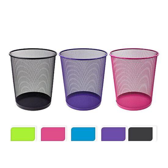 Cos pentru hartie, 34.5 cm, 19l, Din metal