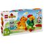 Constructor Lego Duplo 10412, Tren cu animale, 19 piese