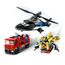 Конструктор LEGO City 60462 "Вертолёт, пожарная машина и подводная лодка", 874 детали, изображение 5