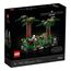 Конструктор Lego Star Wars 75353, Диорама: Погоня на Эндоре, 608 деталей