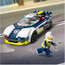 Constructor LEGO City „Urmărire cu Mașina de Poliție”, 213 piese, 60415, 3 image